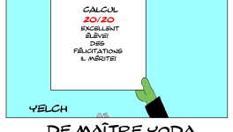 de Maître Yoda les bulletins scolaires : calcul