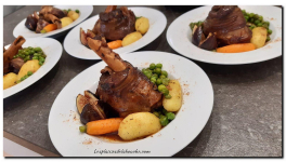 Souris d'agneau et ses petits légumes