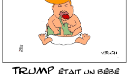tout bébé ,Trump faisait des colères épouvantables