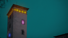 Abastract Music Light Tower