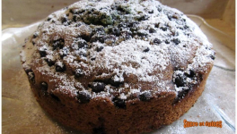 Gâteau aux myrtilles et au citron