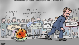 le Covid-19 : un boulet à tirer pour Macron