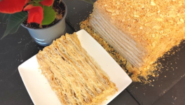 Gâteau Napoléon facile à la crème de pommes - Recette en vidéo