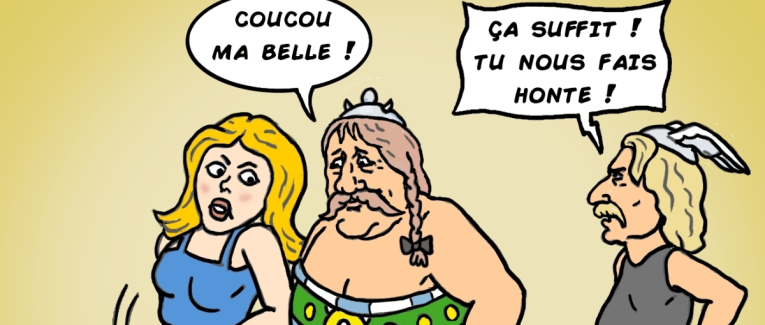 Obélix, le prédateur sexuel !