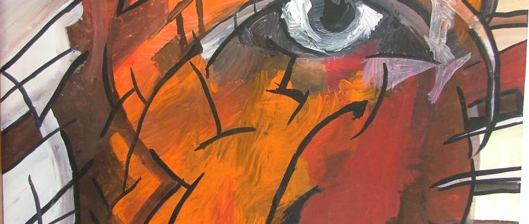 Peintures au fil du temps - La prunelle blanche - 1990