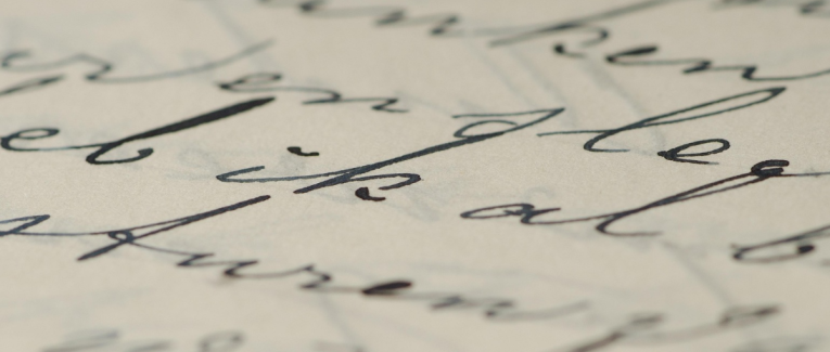 Lettre d'amour.