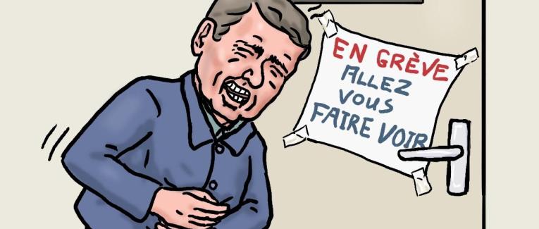 la grève des médecins libéraux