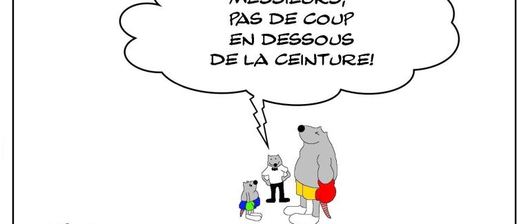 Rat sous la ceinture