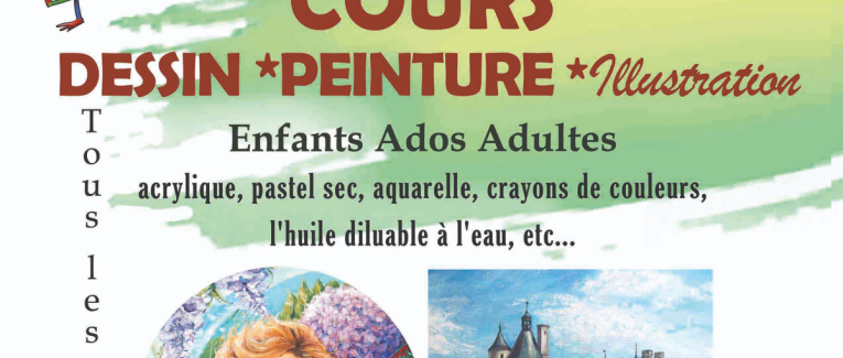 Cours de Dessin , de Peinture et d'Illustration