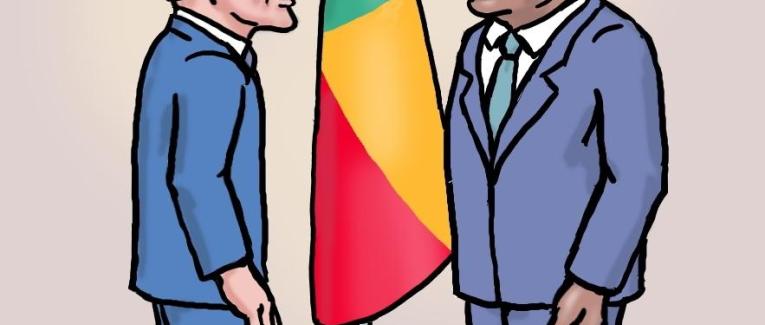 Macron en visite au Bénin
