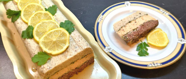 Terrine en trois couleurs et saveurs - Recette en vidéo