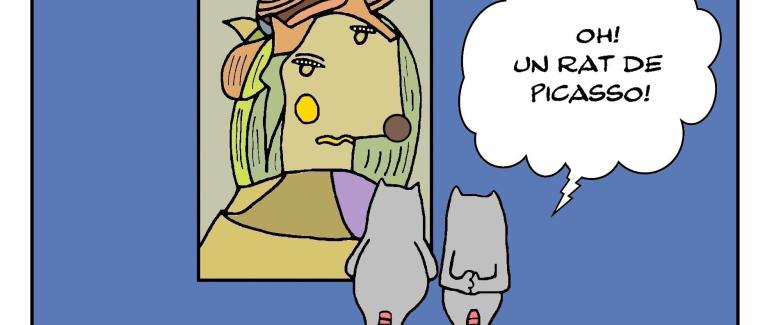 Piccasso a aussi dessiné des rats!