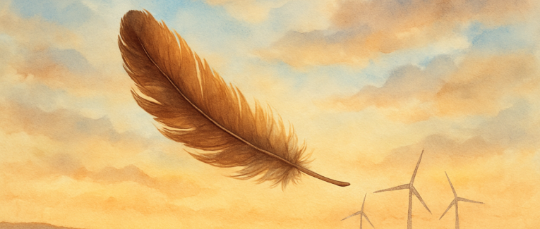 Plume contre Vent...