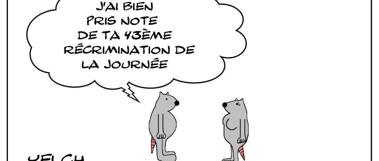 Récriminations et couple