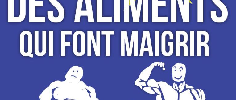 Mon top 5 des aliments qui font maigrir