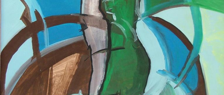 Peintures au fil du temps - L'ombre invisible - 1990