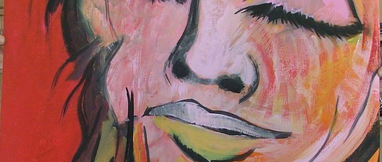 Peintures au fil du temps - La couronne enflammée - 1993