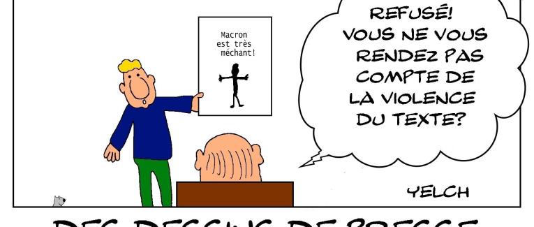 Dessins de presse en péril