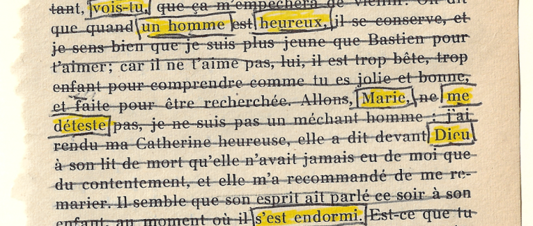 Diabolique caviardage