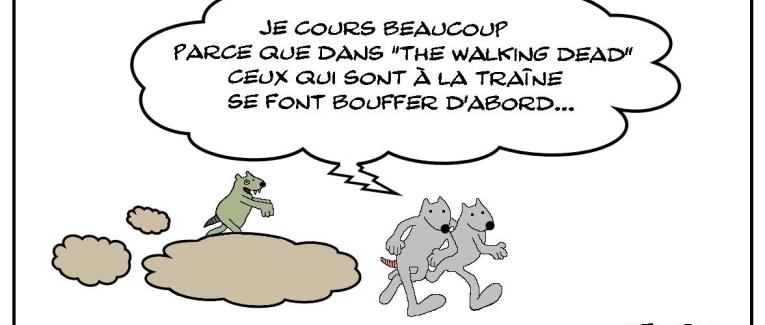 Walking Rat Dead