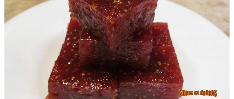 Pâtes de fruits aux figues express - recette facile