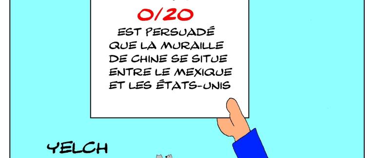 bulletins scolaires de donald trump : géographie