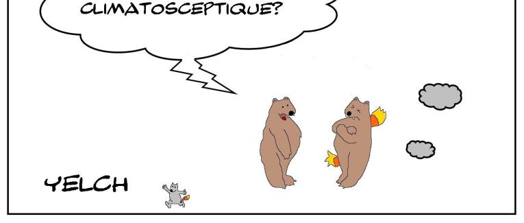 Ours climatosceptique?