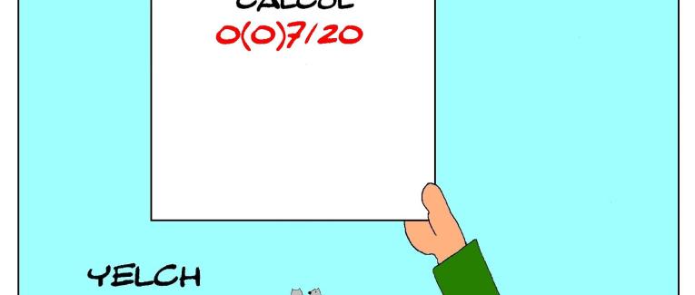 les bulletins scolaires de James Bond : calcul