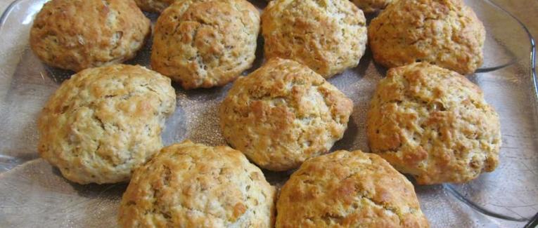 Biscuits à l'orange et aux flocons d'avoine