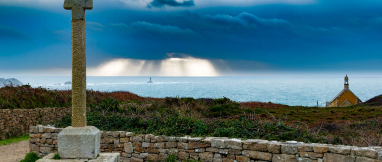 La pointe du Van en étant de grâce.