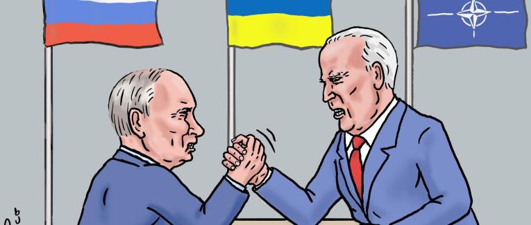 Avenir de l'Ukraine : Poutine contre Biden