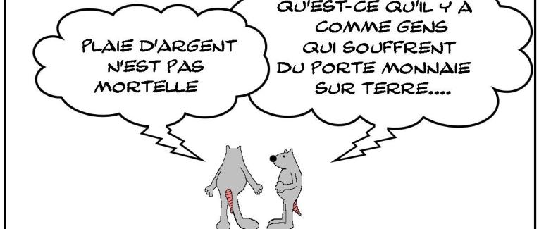 La souffrance du porte monnaie