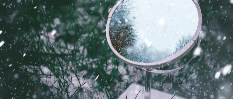 Miroir de glace