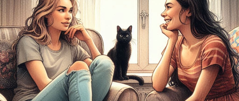 Ch. 2. Chat perché, crampons et confidences.