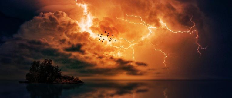 Songe devant le firmament