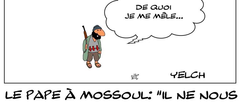 le pape à Mossoul