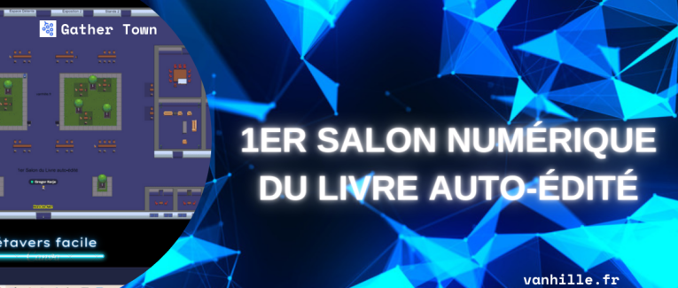 1er Salon numérique du Livre auto-édité - 4 et 5 mars 2023