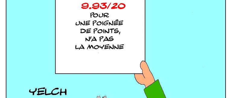 les bulletins scolaires de Clint Eastwood : calcul
