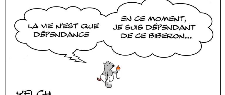 Le raton et le biberon