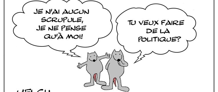 Le rat qui voulait faire de la politique