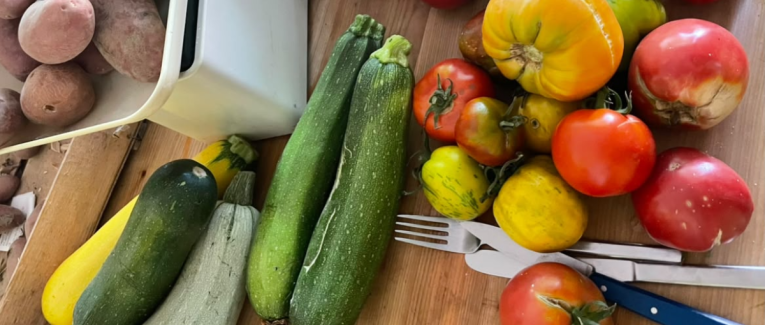 La pesée des tomates