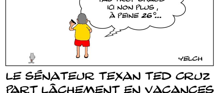 Le sénateur qui soutenait les Texans