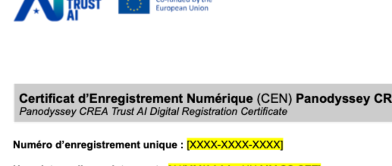 Arsenal de sécurité numérique Panodyssey et propriété intellectuelle