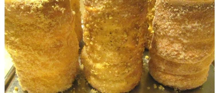 Brioches roulées hongroises - Kürtős Kalács
