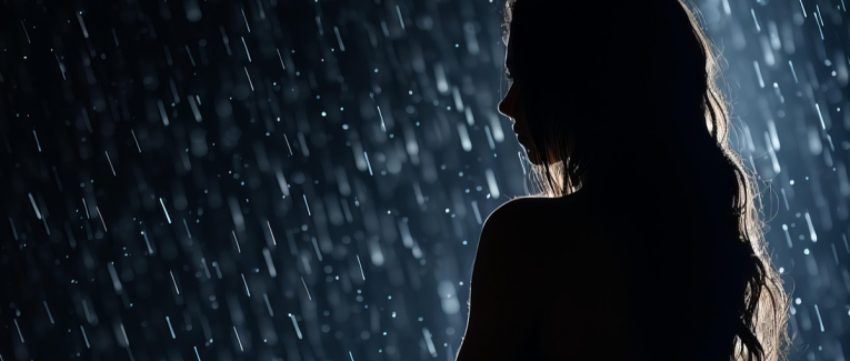 Sous la pluie