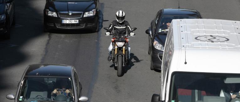 L'interfile moto en expérimentation