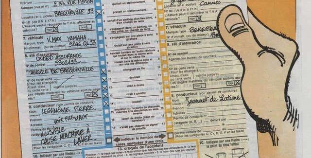Combien bien remplir un constat d'accident