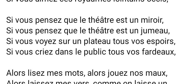 Soutenez mon projet théâtral 💪💪