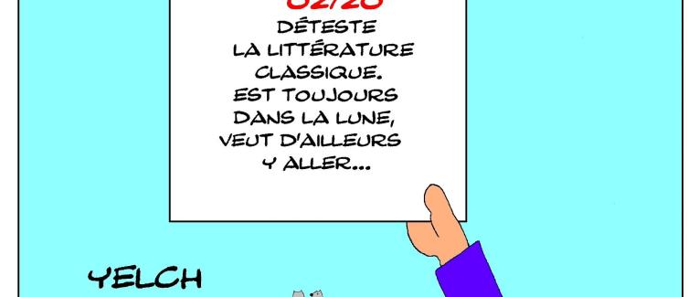 les bulletins scolaires de Jules Verne : français