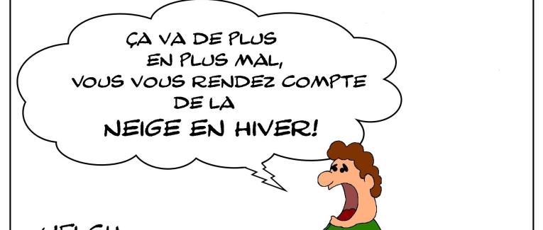 De la neige en hiver?